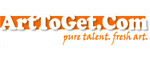 ArtToGet.com art gallery logo
