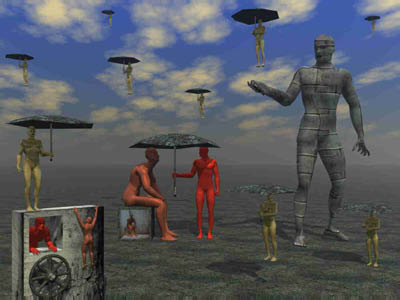 The Digital Surrealist Art gallery screenshot