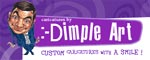 Dimple Art art gallery logo