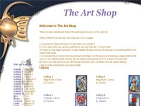 The Art Shop Art gallery screenshot