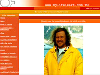 Patrick Gysemberg Art gallery screenshot