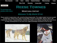Reese Townes Art Art gallery screenshot