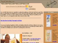 Roger Cummiskey Gallery Art gallery screenshot